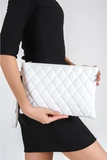 Capone Outfitters Capone White Paris Quilted White Women's Bag