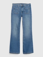 GAP Otroške Jeans flare high rise - Girls