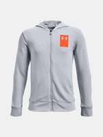 Under Armour Sweatshirt UA Rival Terry FZ Hoodie-GRY - Guys