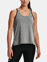 Tielko Under Armour Knockout Mesh Back Tank - šedá