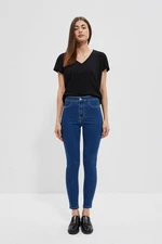 Skinny jeans with high waist