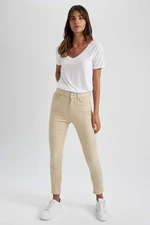 DEFACTO Rebeca Slim Fit High Waist Gabardine Trousers