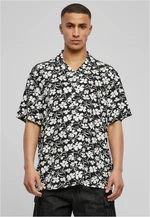 AOP Resort whiteflower viscose shirt