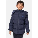 Boys' Navy Hooded Jacket