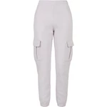 Women's Cargo Sweat High-Waisted Softlilac Pants