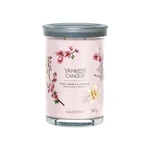 Yankee Candle Aromatická svíčka Signature tumbler velký Pink Cherry Vanilla 567 g