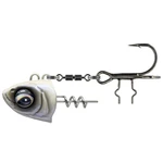 Savage gear monster vertical heads pearl white - 80 g #1/0