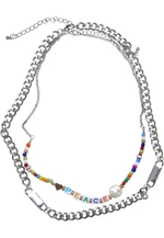 Necklace 2-Pack - silver colors