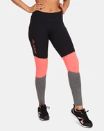 Černo-růžové dámské sportovní legíny Kilpi ALEXO