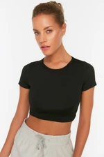 Dámský top Trendyol TWOAW21BZ0158/BLACK