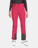 Dark pink women's ski pants Kilpi RHEA-W