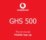 Vodafone 500 GHS Mobile Top-up GH