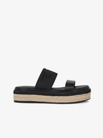 Black women's slippers by Calvin Klein