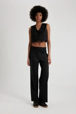 DEFACTO Wide Leg High Waist Standard Length Pants