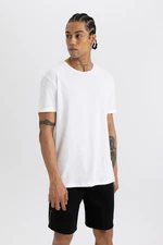 DeFactoFit Standard Fit Crew Neck Printed Short Sleeve T-Shirt