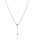 VUCH Krystel Rose Gold Necklace