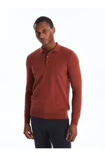 LC Waikiki LCW Polo Neck Long Sleeve Men's Knitwear Sweater