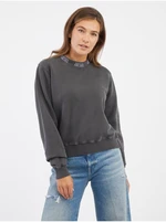 Diesel Mikina - F-REGGY-JAC SWEAT-SHIRT čierna