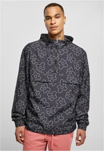 Květina AOP Pull Over Jacket blackflower