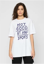 Not good for any white sports T-shirt