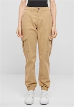 Women's Cotton Twill Utility Pants Beige