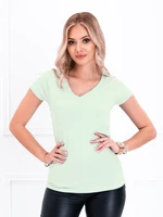 Edoti Women's plain t-shirt SL