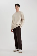 DEFACTO Oversize Fit Pocket Straight Leg Sweatpants