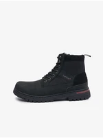 Black men's winter ankle boots Celio