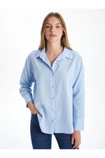 LC Waikiki Lcw Striped Oversize Women's Shirt