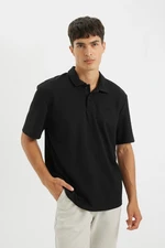 DEFACTO New Regular Fit Polo Collar Short Sleeve Polo Shirt