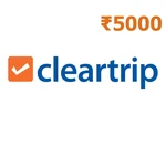 Cleartrip Flights & Hotels ₹5000 Gift Card IN