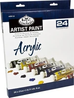 Royal & Langnickel ACR21-24 Ensemble de peintures acryliques 24 x 21 ml 20 pièces