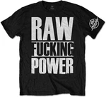 Iggy Pop Maglietta Raw Unisex Black XL