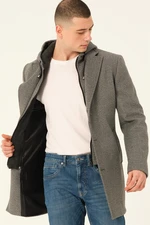 PLT8376 DEWBERRY MEN'S COAT-DARK GREY