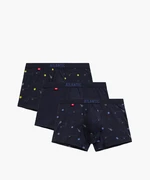 Pánské boxerky ATLANTIC 3Pack - tmavě modré