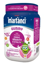 MARŤÁNCI Walmark Gummy čierna baza 20mg želatínové tablety 50 ks