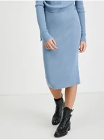 Light blue pencil sweater skirt Guess Calire - Women's