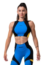 Dámská podprsenka Nebbia  Smart zip sports bra marron L