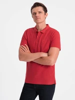 Ombre Men's pique knit polo shirt