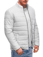 Edoti Men's mid-season quilted jacket