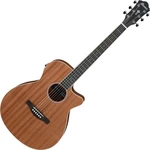 Ibanez AEG7MH-OPN Natural Guitare Jumbo acoustique-électrique