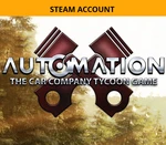 Automation - The Car Company Tycoon Game Steam Account