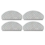 4Pcs Microfiber Cloths Mop Cloth Rag for Ecovacs T10/T10 TURBO Robot Vacuum Cleaner Accessories Household Supplies