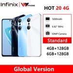 *World Premiere*Infinix HOT 20 4GB 128GB Smartphone 6.82inch 90HZ Screen Helio G85 Mobile Phone 50MP Rear Camera 5000mAh Battery