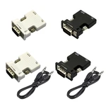 1080P Female to VGA Male Converter Cable Output for PC Laptop