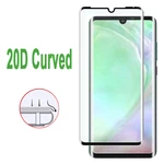 20D Curved Full Cover Tempered Glass for Huawei P30 P40 P50 Pro Screen Protector Glass for Huawei Mate 20 30 40 Pro Nova 7 Pro