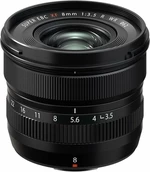 Fujifilm XF8mmF3.5 R WR Lente para foto y video