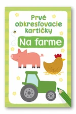 Prvé obkresľovacie kartičky Na farme