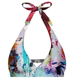 Aloha From Deer Woman's Paintjob 2.0 Halter Neck Bikini Top BTH AFD1024