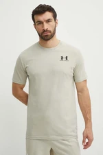 Tričko Under Armour pánsky, zelená farba, s potlačou, 1326799